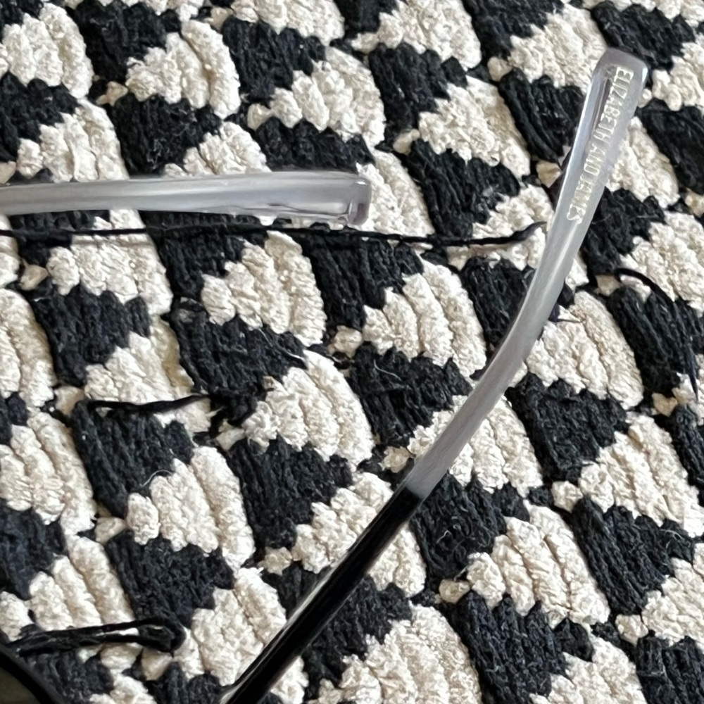Elizabeth and James Avery Sunglasses Black and clear! Adorable & chic! - Picture 5 of 12